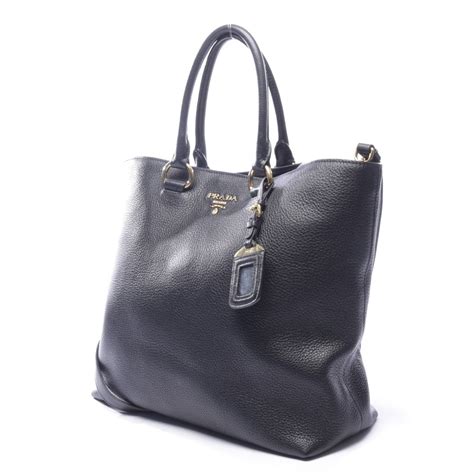 prada tasche schwarz braune hänkel|Leder Henkeltaschen für Damen .